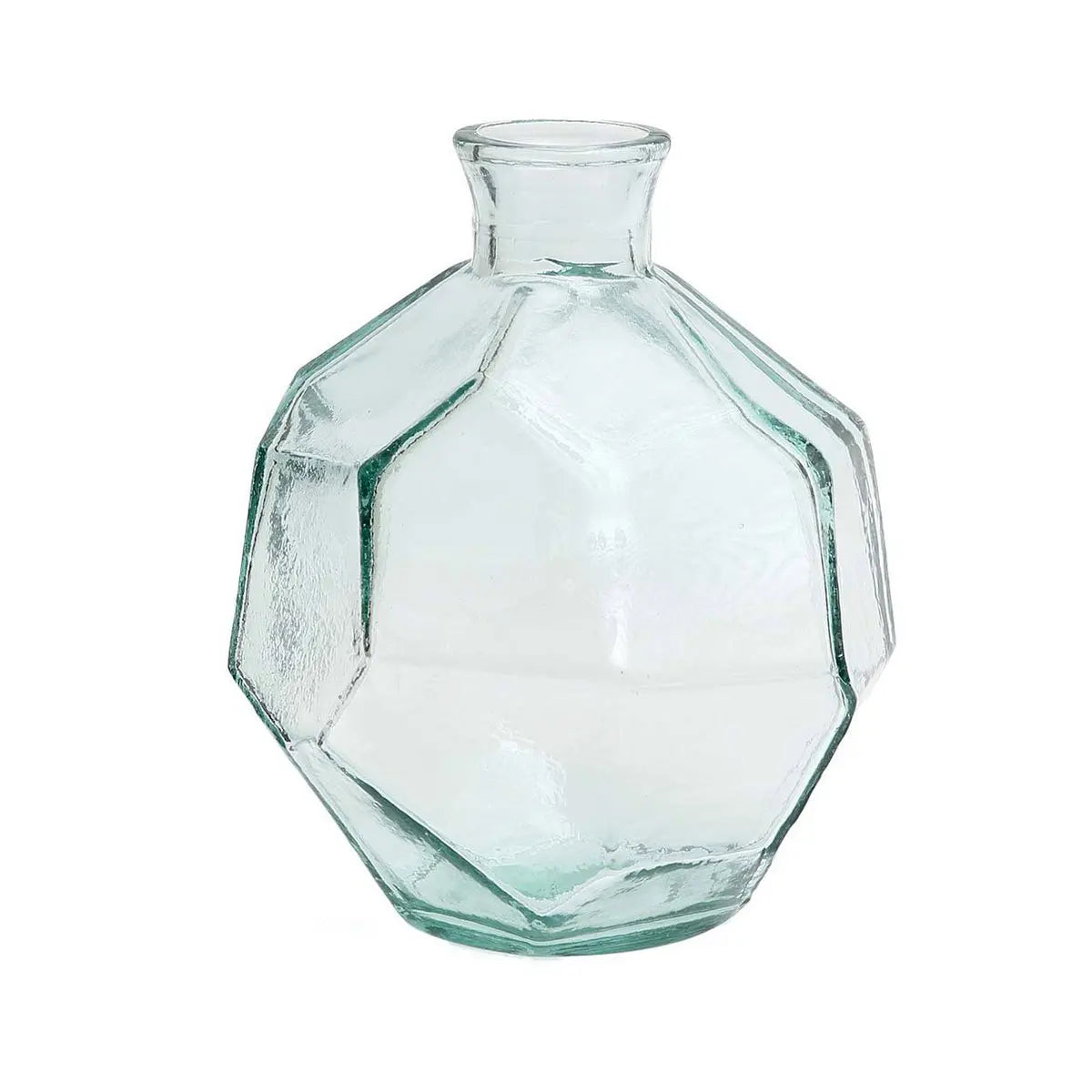 Le Vase Rond Origami - Bleu Bazar Bizar Living