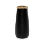 Le Vase Sneaky - Noir Naturel - L Bazar Bizar Living
