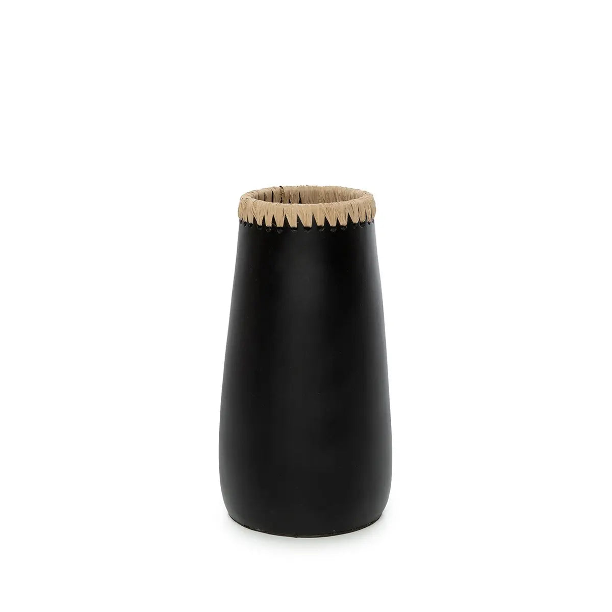 Le Vase Sneaky - Noir Naturel - M Bazar Bizar Living