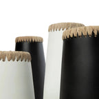 Le Vase Sneaky - Noir Naturel - M Bazar Bizar Living