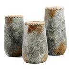 Le Vase Sournois - Gris Antique - L Bazar Bizar Living