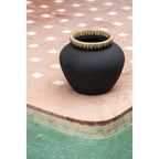 Le Vase Styly - Noir Naturel - L Bazar Bizar Living