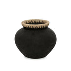 Le Vase Styly - Noir Naturel - M Bazar Bizar Living