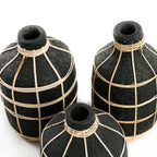 Le Vase Whoopy - Noir Naturel - M Bazar Bizar Living