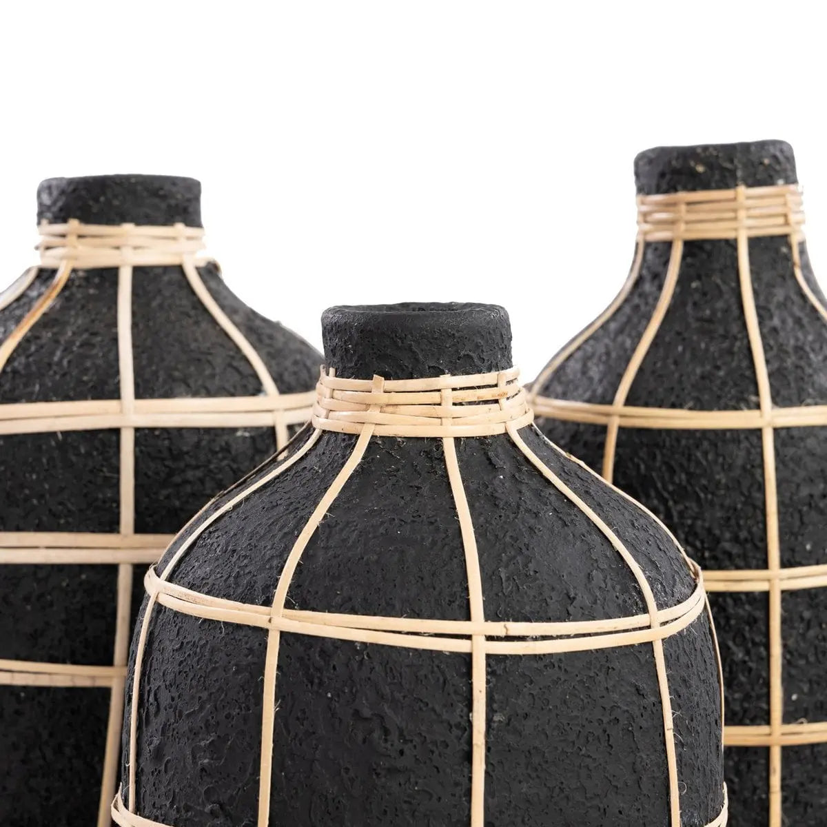 Le Vase Whoopy - Noir Naturel - M Bazar Bizar Living