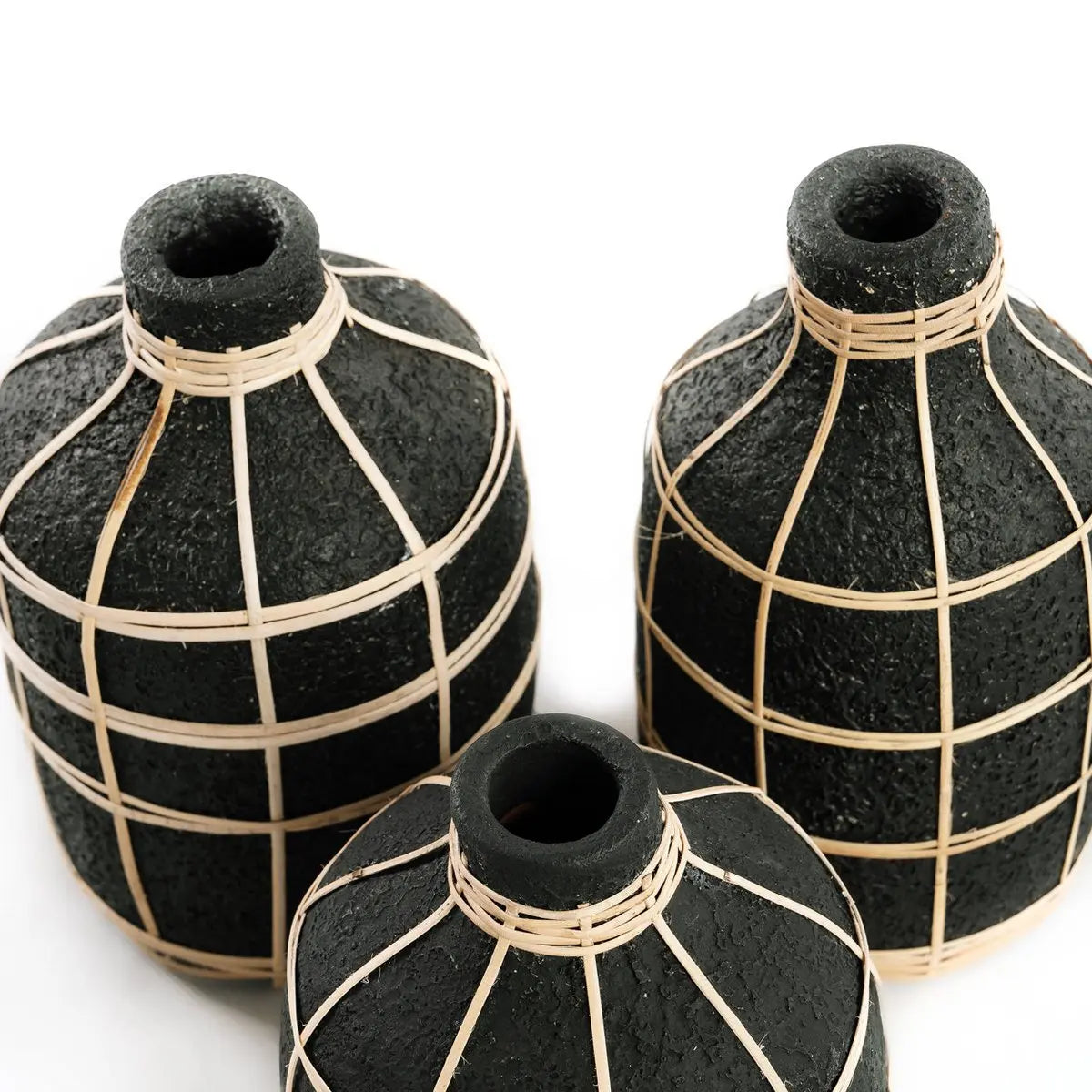 Le Vase Whoopy - Noir Naturel - S Bazar Bizar Living