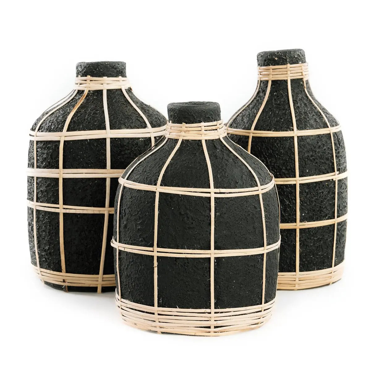 Le Vase Whoopy - Noir Naturel - S Bazar Bizar Living