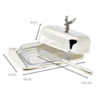 Le beurre peut certifier avec un couteau (L 18 cm) EDZARD-SHOP.com