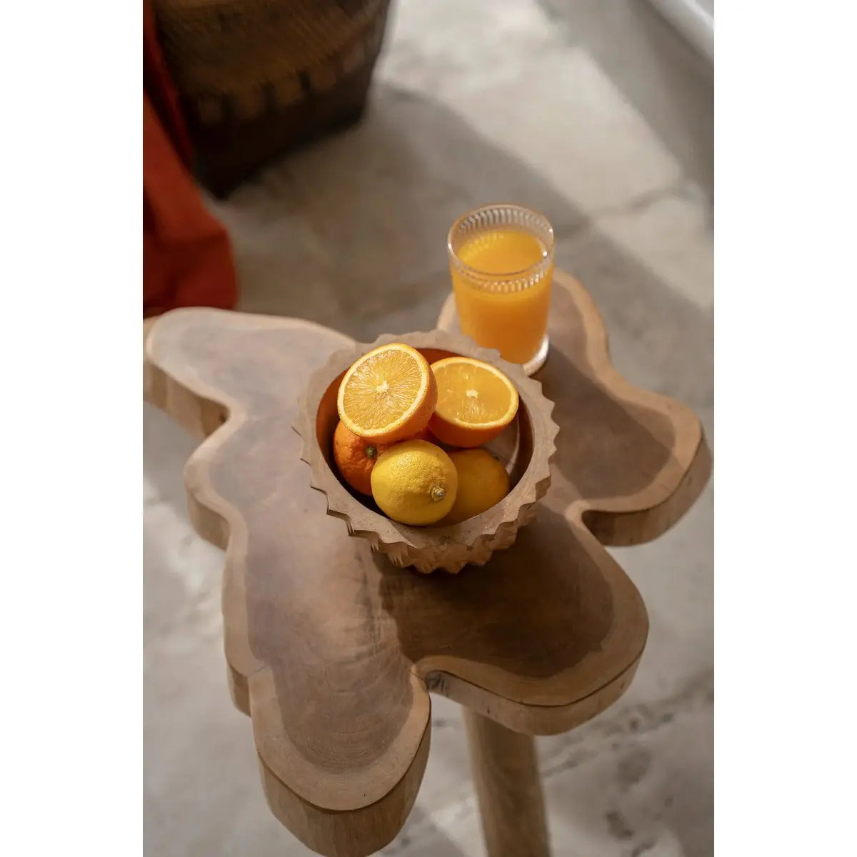 Le bol Durian en racine de teck - M Bazar Bizar Living