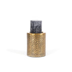 Le bougeoir Croco - Brass - L Bazar Bizar Living