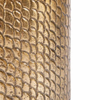 Le bougeoir Croco - Brass - M Bazar Bizar Living
