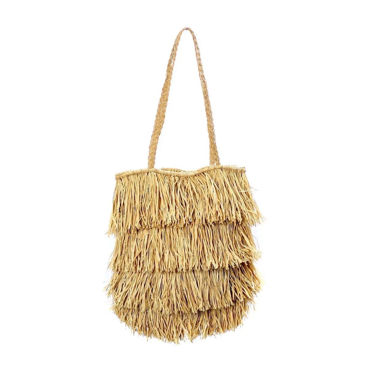 Le cabas en raphia Bahamas - Naturel Bazar Bizar Living