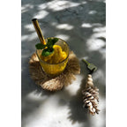Le dessous de verre en raphia - Naturel Bazar Bizar Living