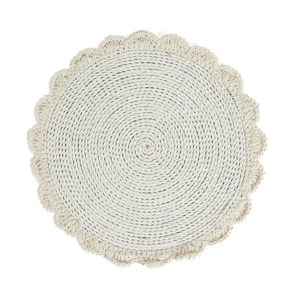 Le napperon de mariage en macramé - Naturel Bazar Bizar Living