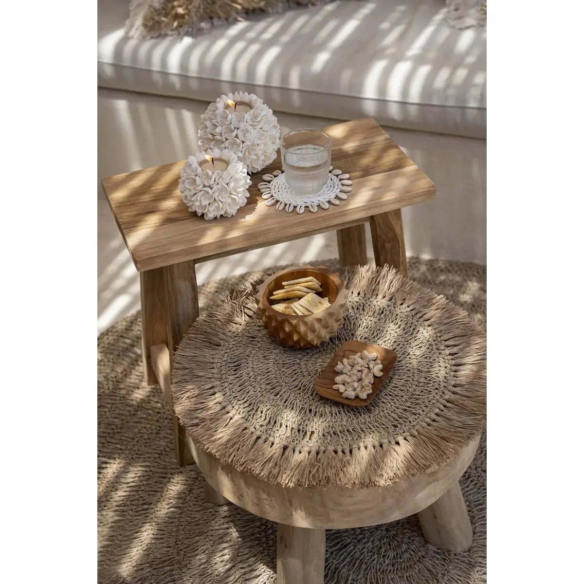 Le plat d'accompagnement en racine de teck - Rectangulaire Bazar Bizar Living