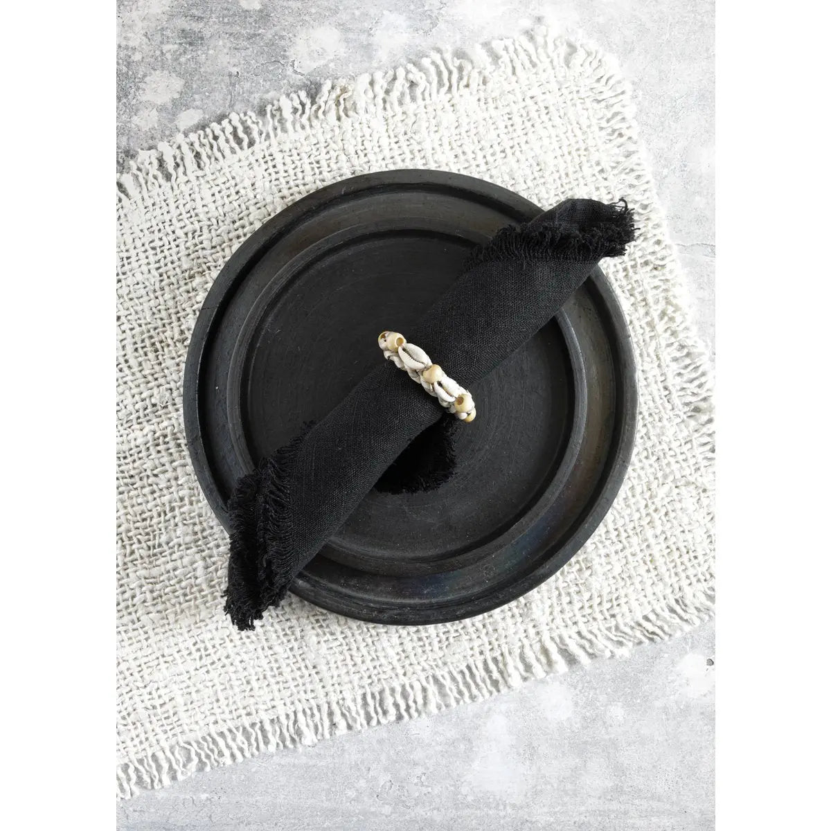 Le rond de serviette coquillage Bazar Bizar Living