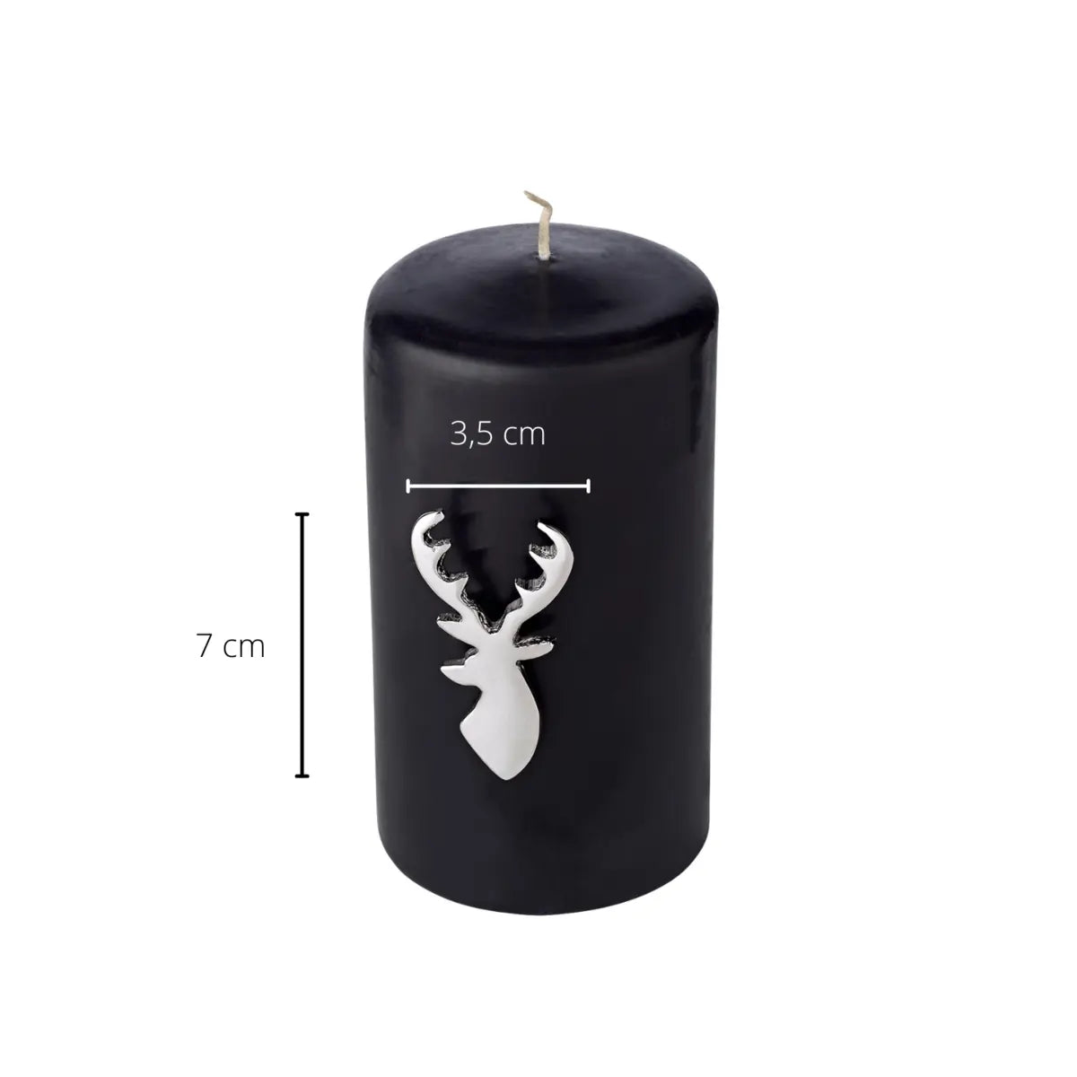 Lot de 4 bougeoirs Risa (hauteur 7 cm), bougeoir, aluminium EDZARD-SHOP.com
