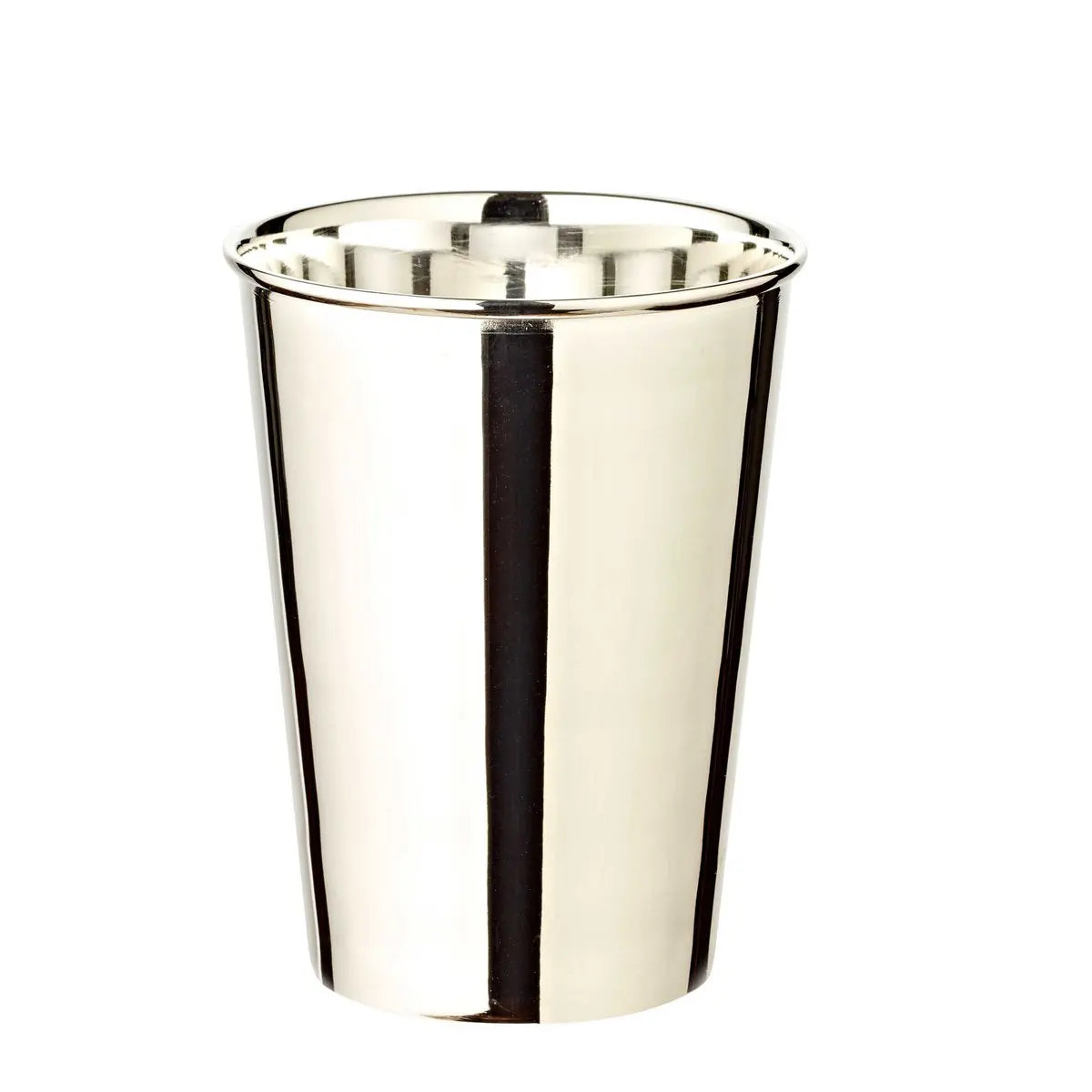 Lot de 4 mugs Mido, H 10 cm, argenté élégant, anti-ternissement EDZARD-SHOP.com