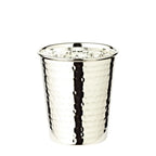 Lot de 4 mugs Mido, H 10 cm, argenté élégant, anti-ternissement EDZARD-SHOP.com