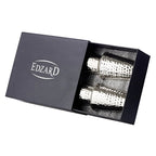 Lot de 4 mugs Mido, H 10 cm, argenté élégant, anti-ternissement EDZARD-SHOP.com