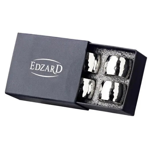 Lot de 4 ronds de serviette Flux Ø 4cm EDZARD-SHOP.com