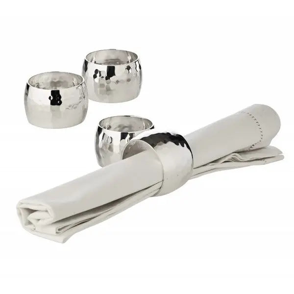 Lot de 4 ronds de serviette Flux Ø 4cm EDZARD-SHOP.com