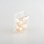 Lot de 4 ronds de serviettes dorés avec strass AULICA