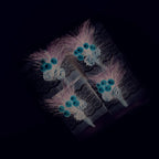 Lot de 4 ronds de serviettes houx AULICA