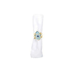 Lot de 4 ronds de serviettes mains fatma AULICA