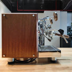 Machine café italienne semi-automatique – Cafetière espresso professionnelle rétro Dropshipman