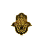 Main décorative dorée 9.7x11.3x0.5cm AULICA