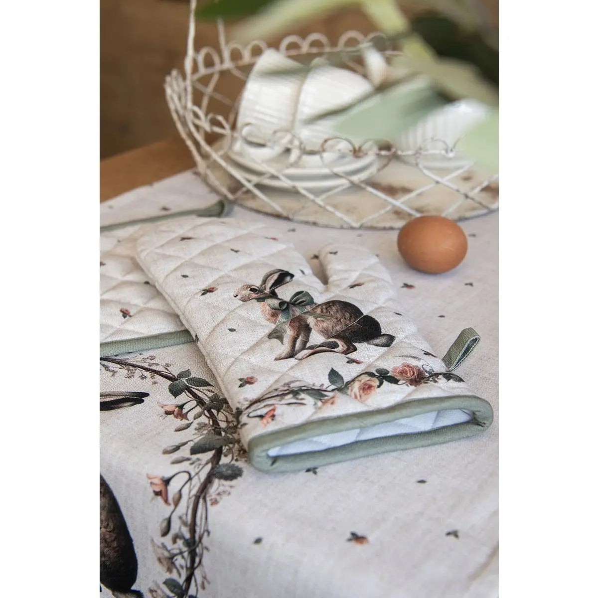 Manique 20x20 cm Coton Beige Clayre & Eef.