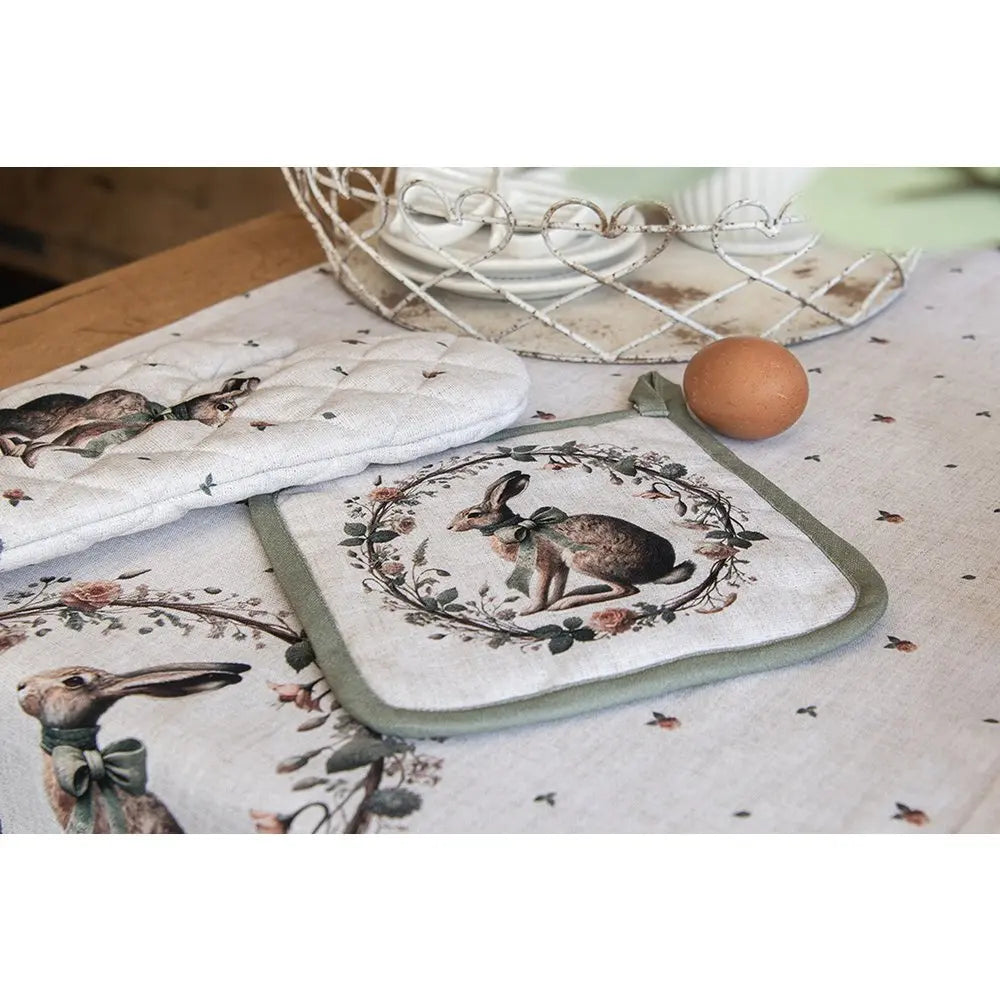 Manique 20x20 cm Coton Beige Clayre & Eef.