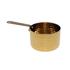 Mini casserolette dorée haute 9x9x6cm AULICA