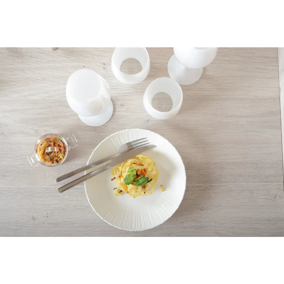 Mini casserolette en verre 7x11x6cm AULICA