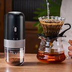 Moulin Café Électrique Céramique Portable – Broyeur Rechargeable Extérieur Dropshipman