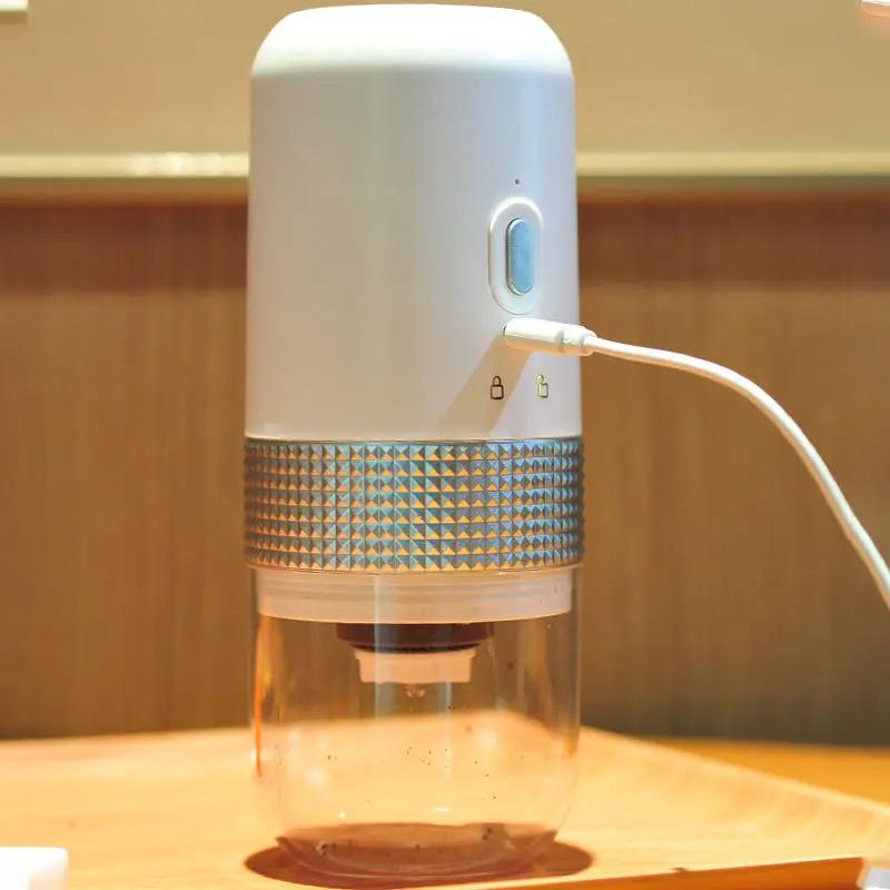 Moulin Café Électrique Céramique Portable – Broyeur Rechargeable Extérieur Dropshipman