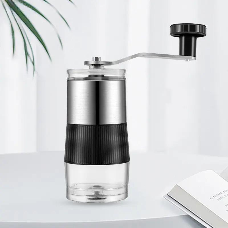 Moulin à Café Manuel Portable Premium – Broyeur Acier Inoxydable Design Moderne 12g Dropshipman