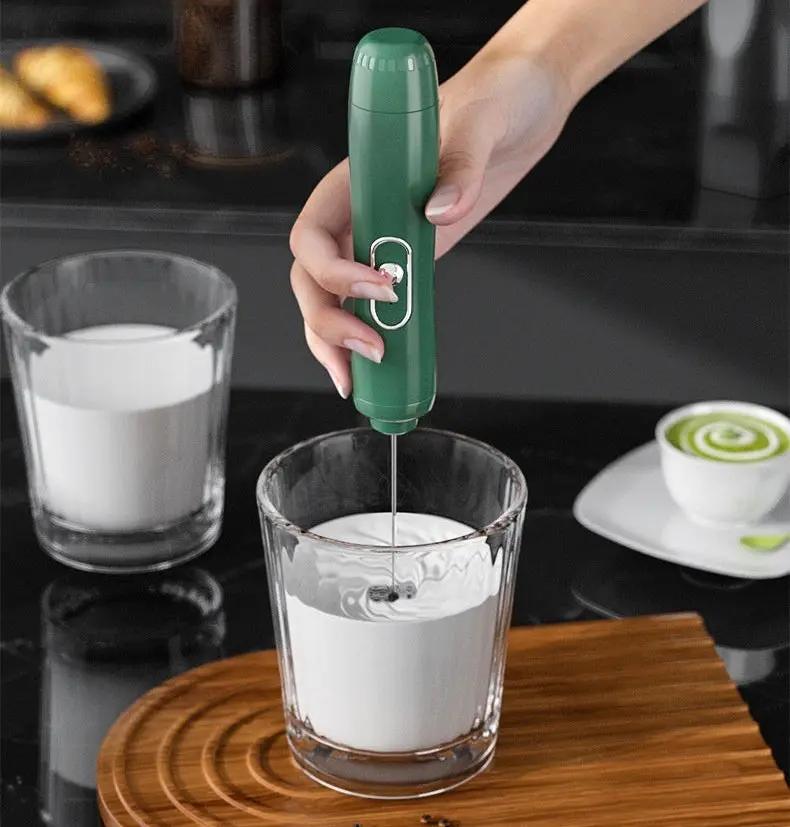Mousseur Lait Batteur Œufs Électrique – Fouet Mélangeur Batterie Portable Dropshipman