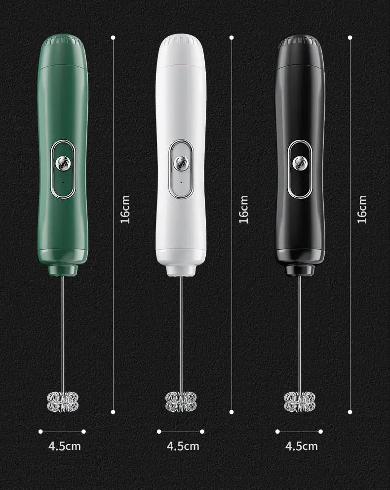 Mousseur Lait Batteur Œufs Électrique – Fouet Mélangeur Batterie Portable Dropshipman