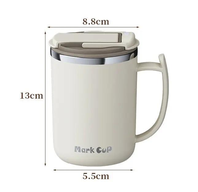 Mug Acier Inoxydable Premium – Double Paroi Isolation Anti-Brûlure Café Dropshipman