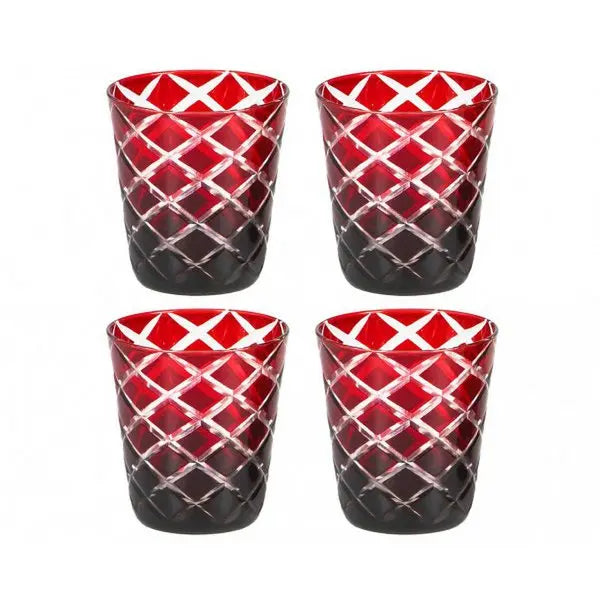 Mug Dio rubis set de 4 H 10 cm EDZARD-SHOP.com