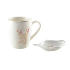 Mug cerf dore avec repose the AULICA
