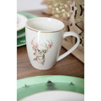 Mug cerf dore avec repose the AULICA