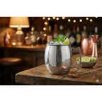Mug inox lisse avec anse AULICA