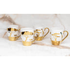 Mugs dorés Savane - lot de 4 AULICA