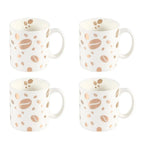 Mugs grain de café - lot de 4 AULICA