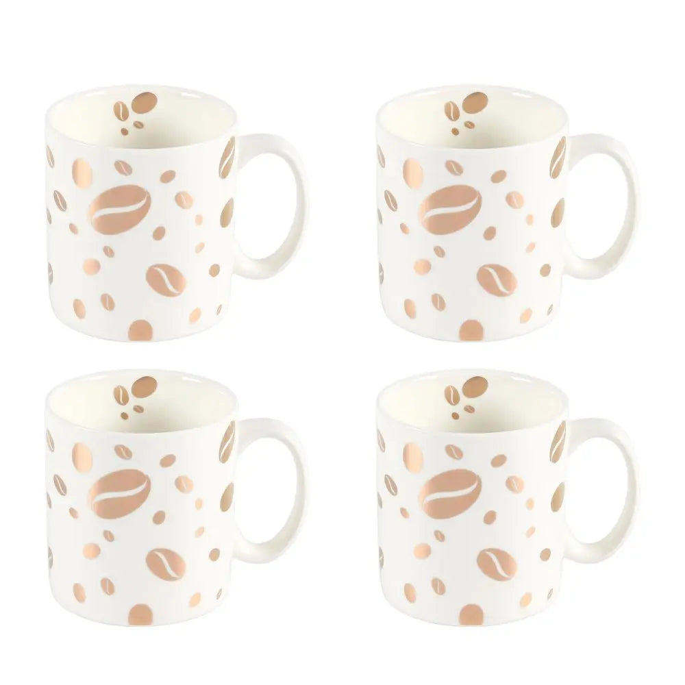 Mugs grain de café - lot de 4 AULICA