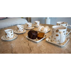 Mugs grain de café - lot de 4 AULICA