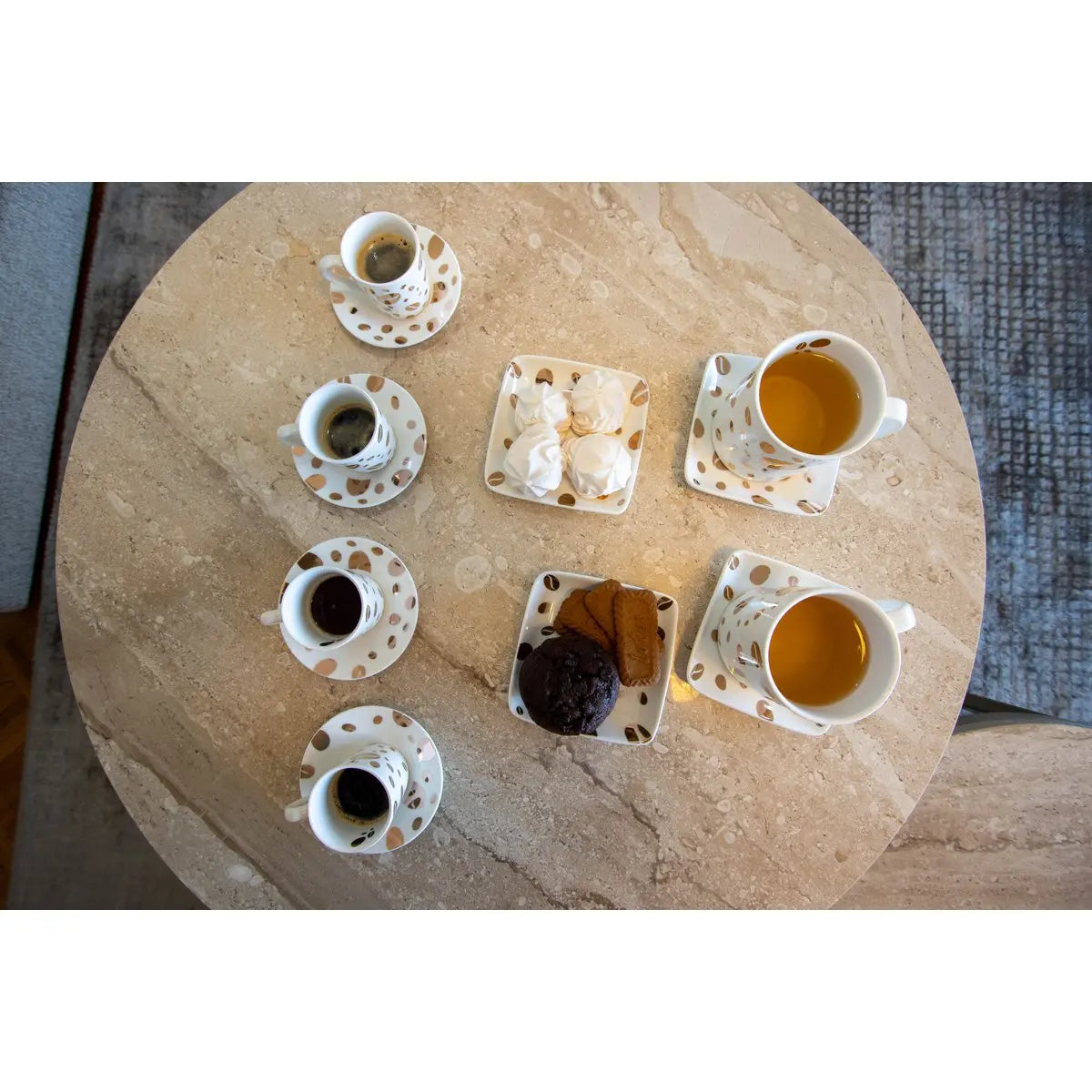 Mugs grain de café - lot de 4 AULICA